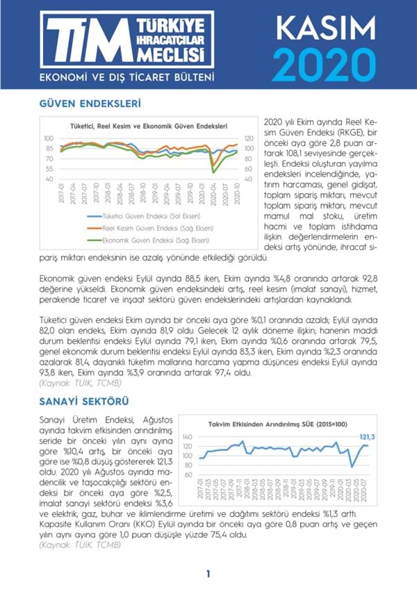 Kasım 2020 Bülteni 