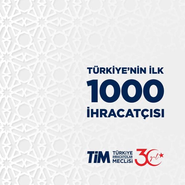 Türkiye'nin İlk 1000 İhracatçı Araştırması 