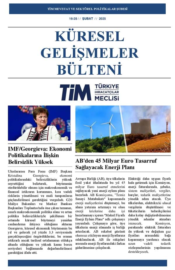 16-28 Şubat 2025 Bülteni 