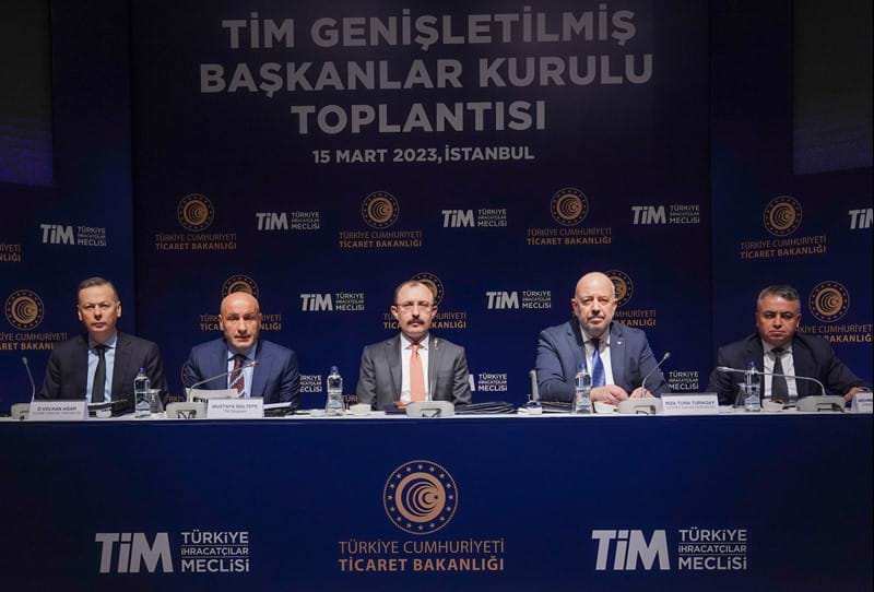 TİM Genişletilmiş Başkanlar Kurulu Toplantısı, Ticaret Bakanı Mehmet Muş'un Katılımıyla Gerçekleşti