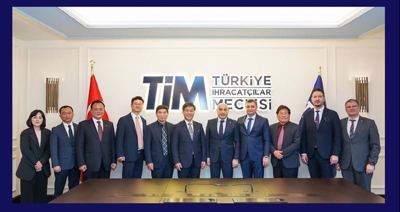 Koreli ve Türk Firma Temsilcileri TİM'de İkili İş Görüşmelerinde Bulundu