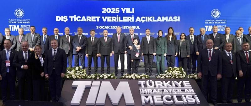 Türkiye 2025'te 273,4 milyar dolarla ihracatta yeni bir rekora imza attı